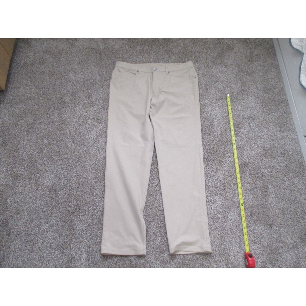 Lululemon 5 pocket pant Tan Mens 34x32